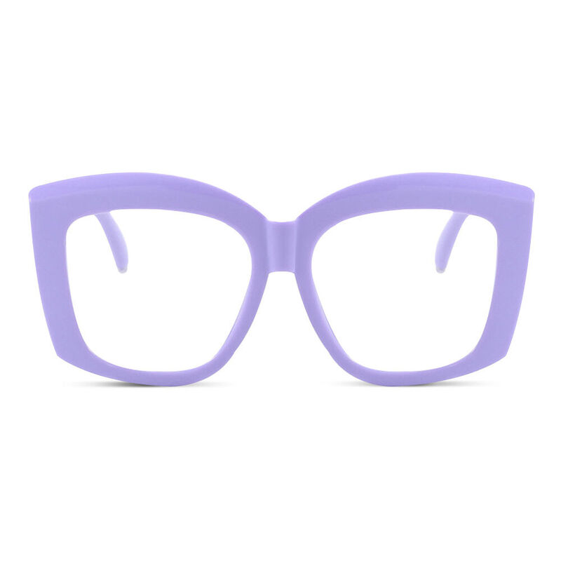 Baro Oval Purple Glasses