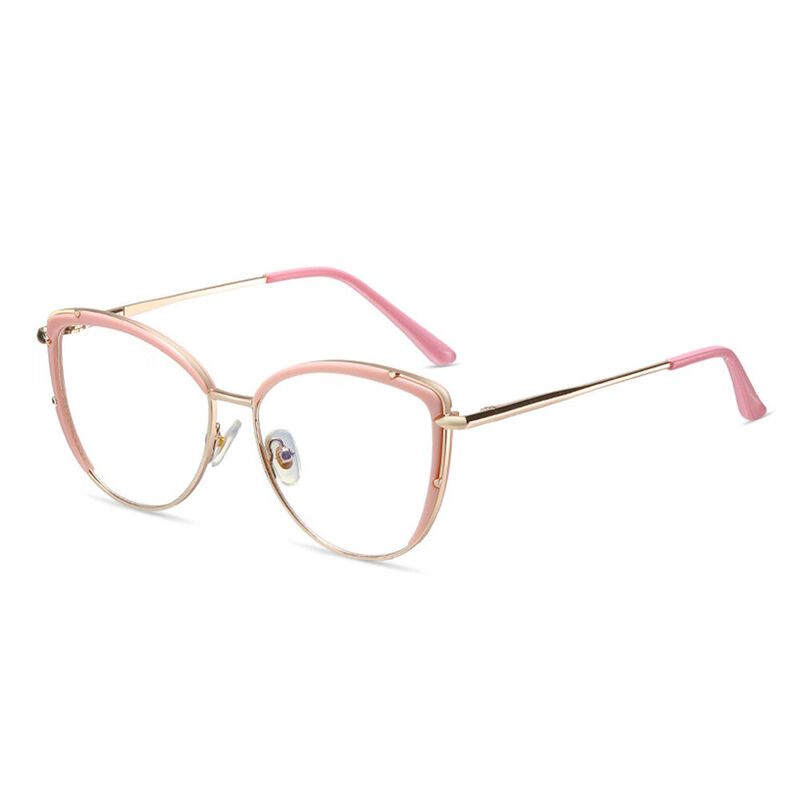 Goldsmith Cat Eye Pink Glasses