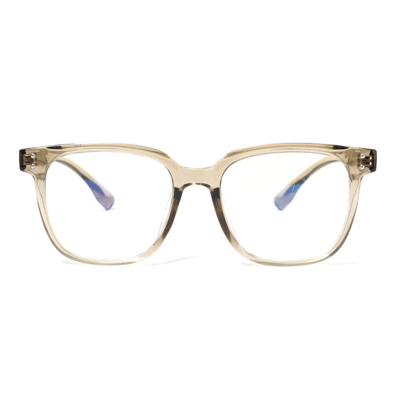 Sebastia Square Brown Glasses