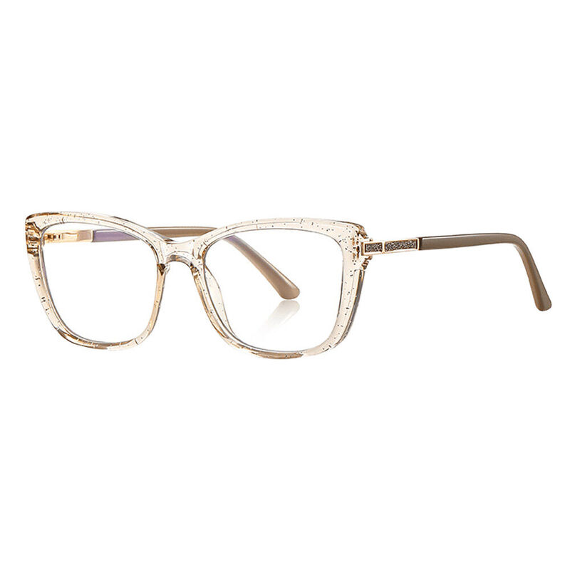 Erica Cat Eye Champagne Glasses