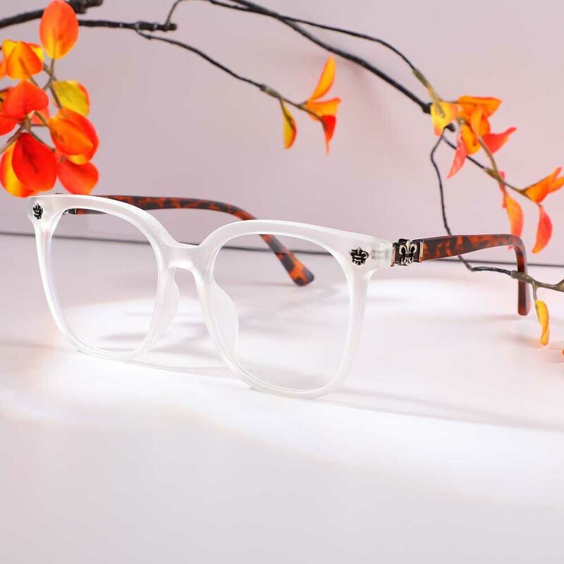Ulysses Square Clear Glasses