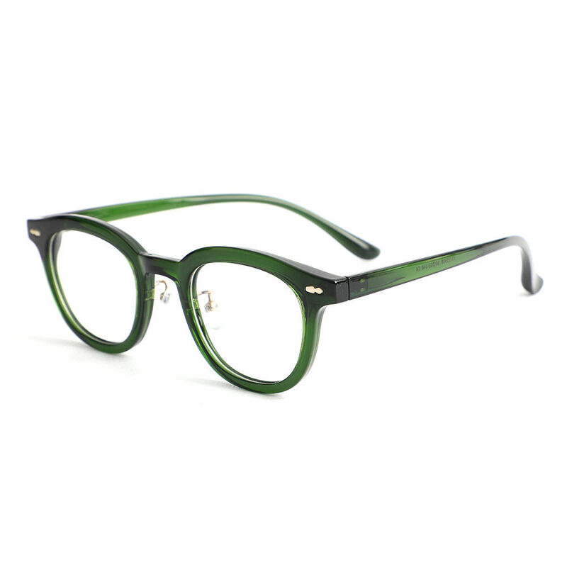 Brian Quadratische Grüne Brille