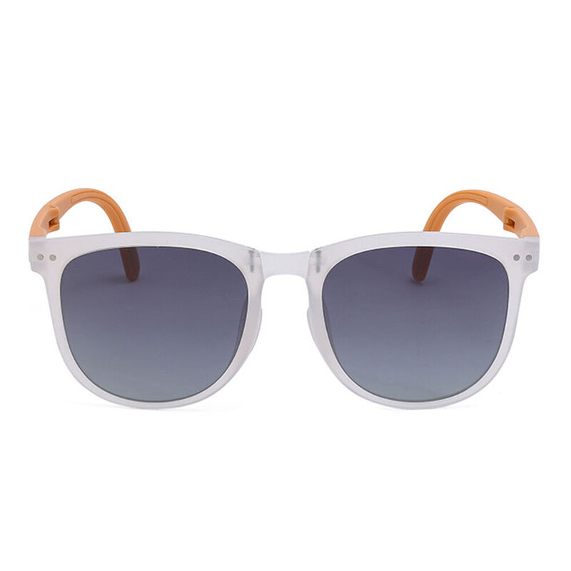 Coriney Square White Sunglasses