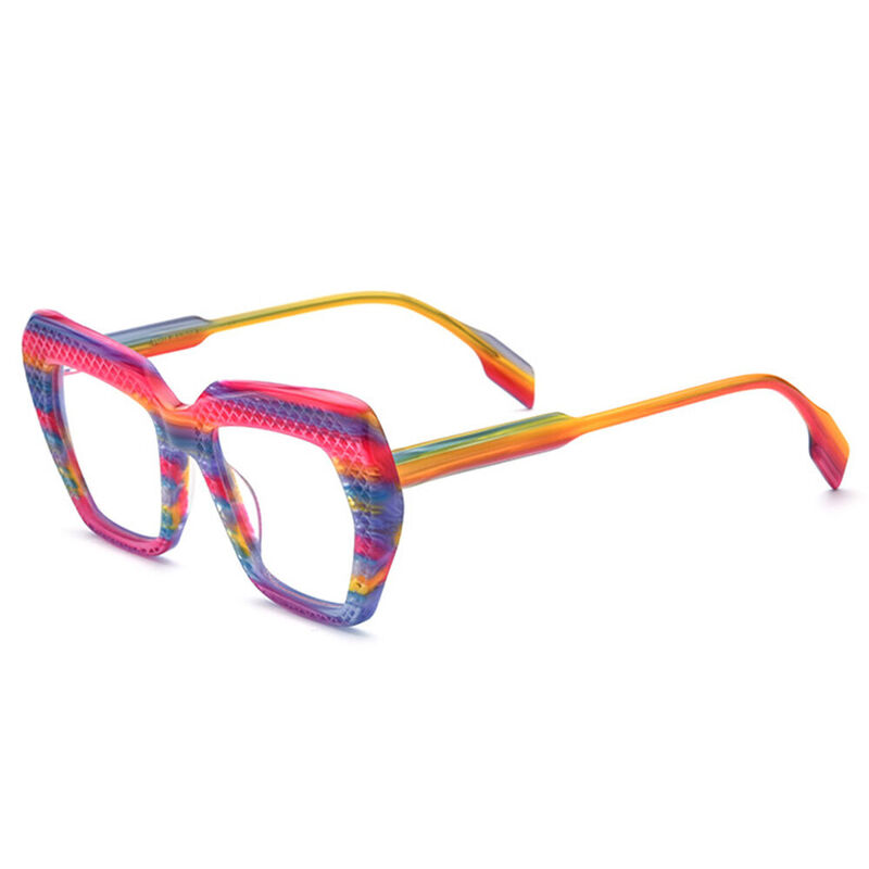 Jessica Cat Eye Multicolor Glasses
