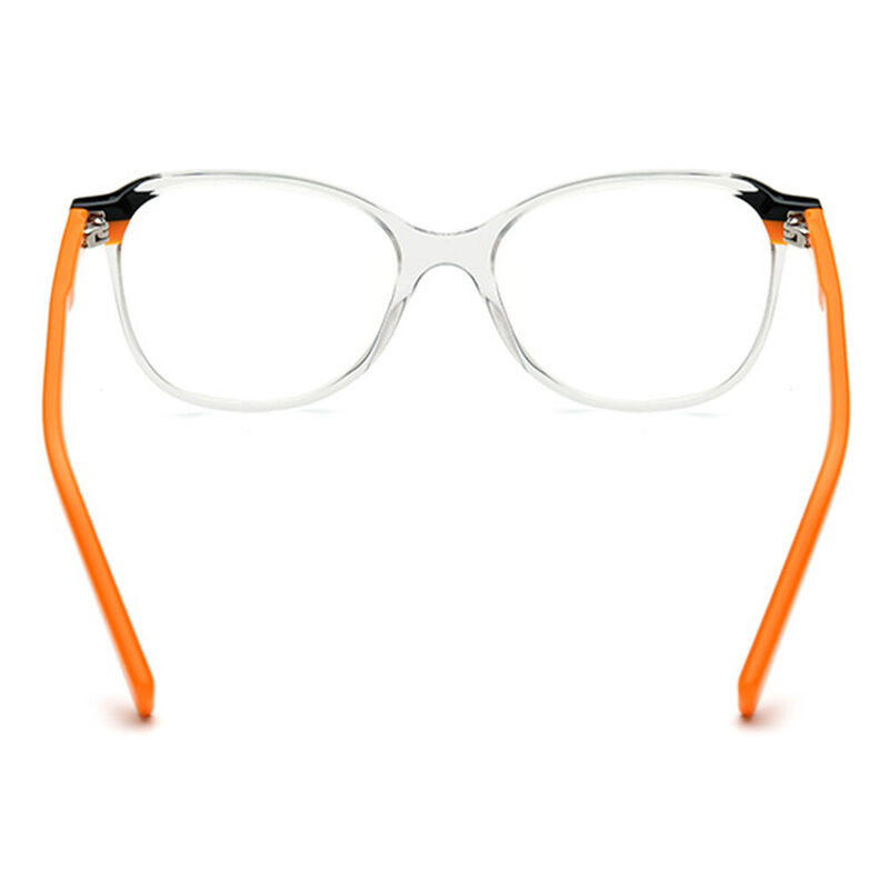 Wilmot Oval Orange Glasses