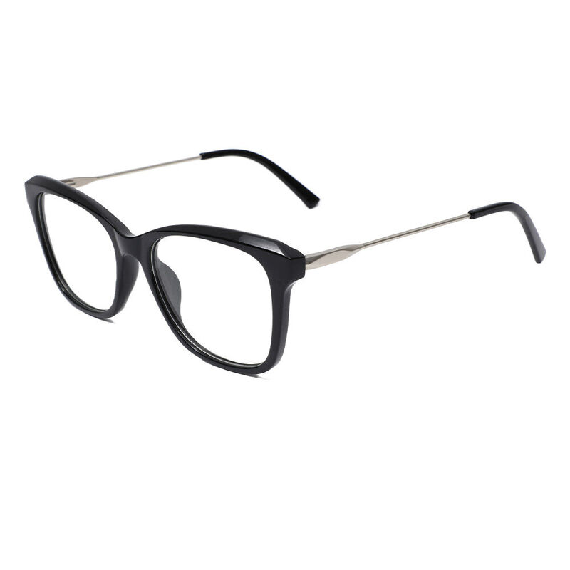 Vinc Square Black Glasses