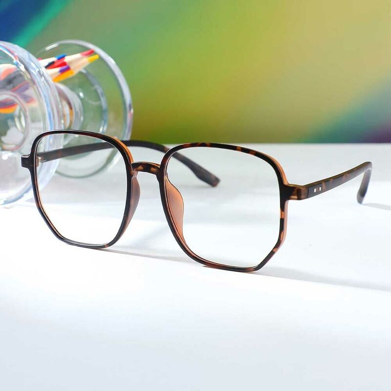 Enoch Square Tortoise Glasses