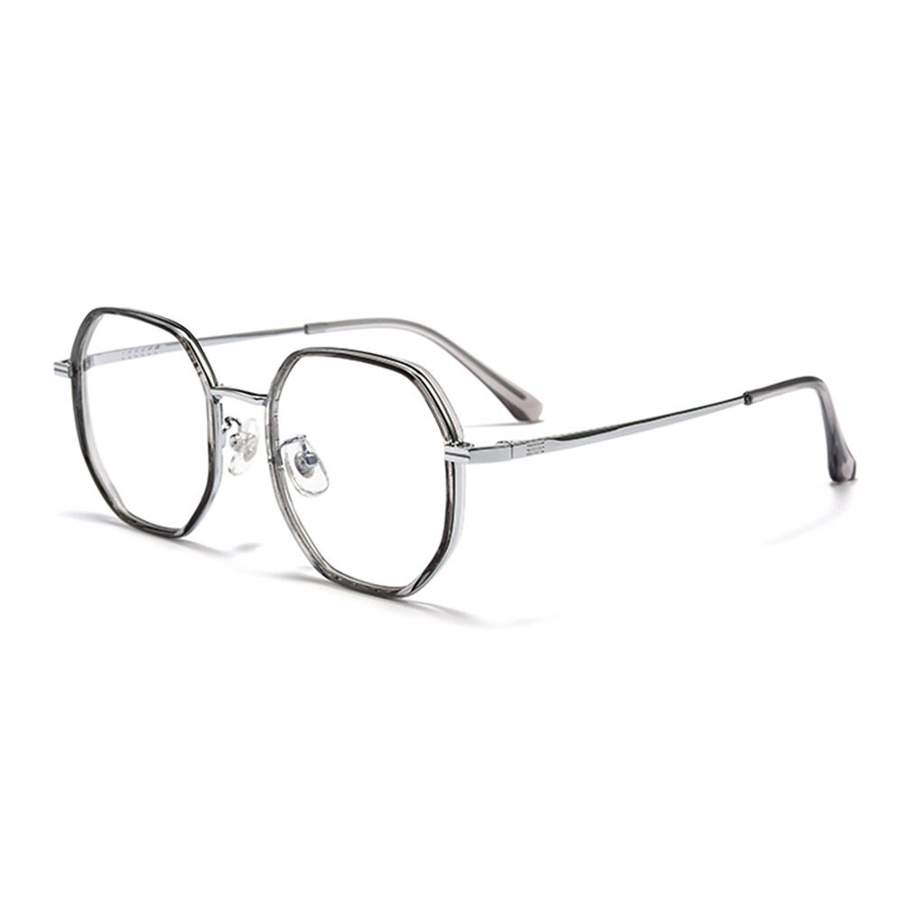 Occhiali da Vista  Christ Poligono Grigio