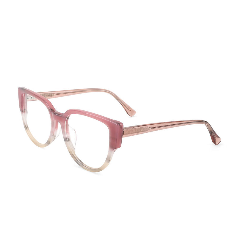 Shoot Cat Eye Pink Glasses