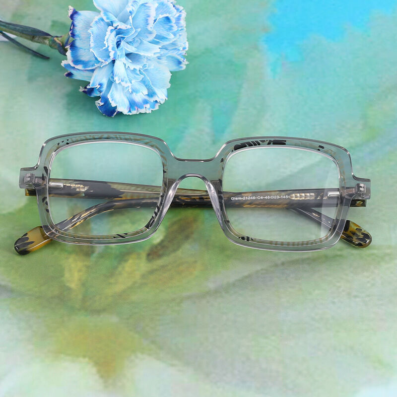 Malory Square Tortoise Glasses
