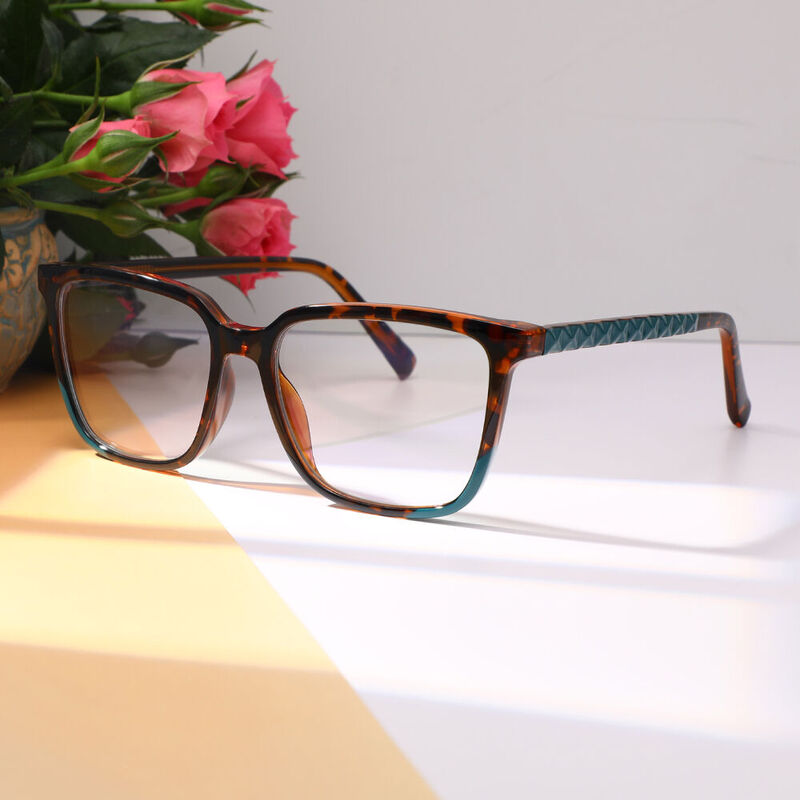 Macaula Square Tortoise Glasses