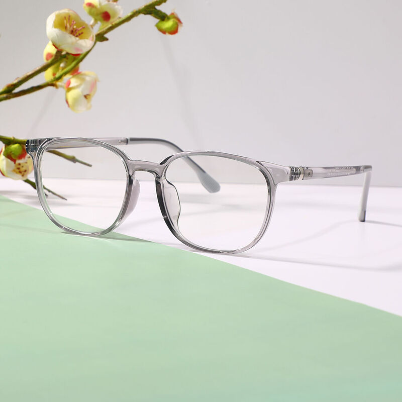 Sande Square Grey Glasses