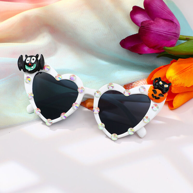 Cedriea Cat Eye Bat Glasses