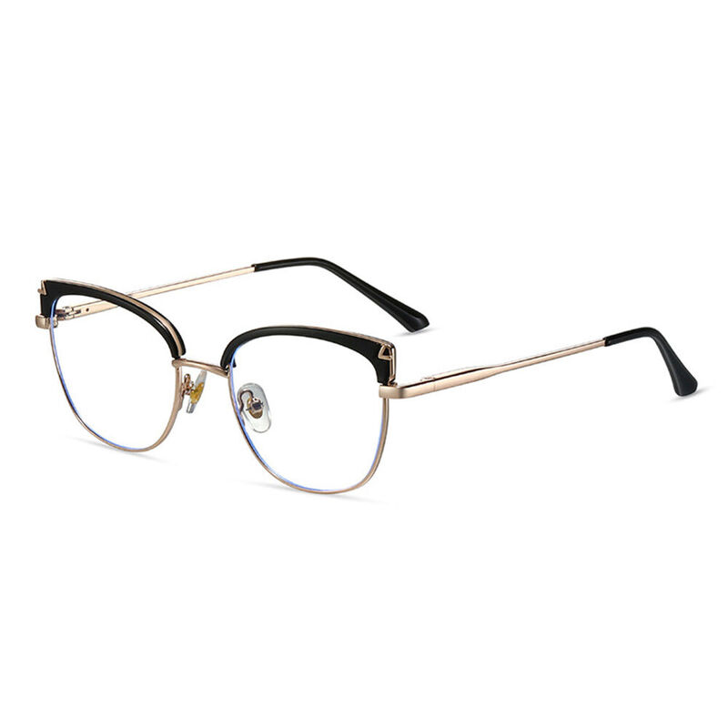 Patiencie Cat Eye Black Glasses