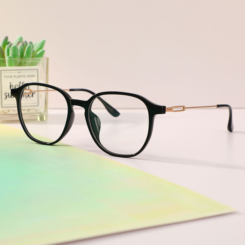 Darwin Square Black Glasses