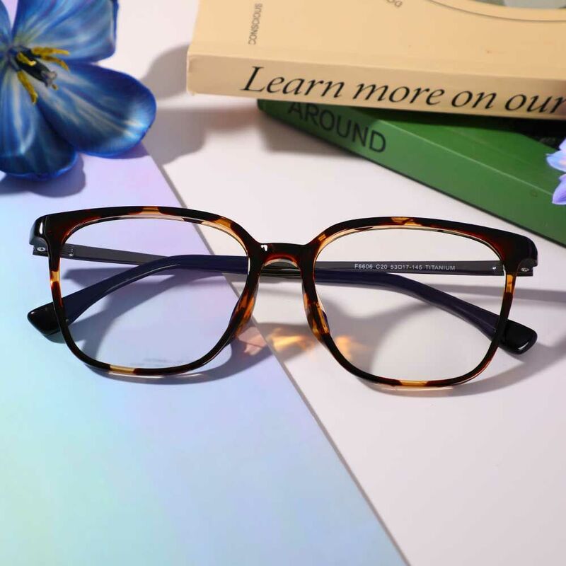 Lunettes de Vue Conrad Carré Écaille