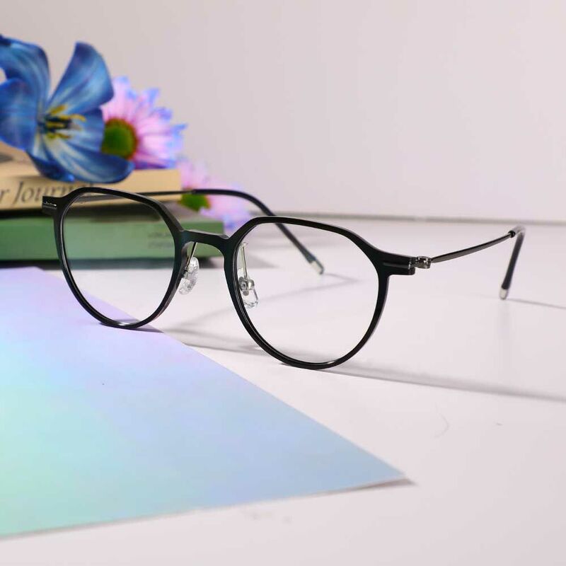 Lunettes de Vue Anderso Runde Noir