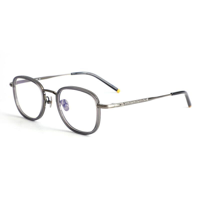 Maxwell Square Grey Glasses
