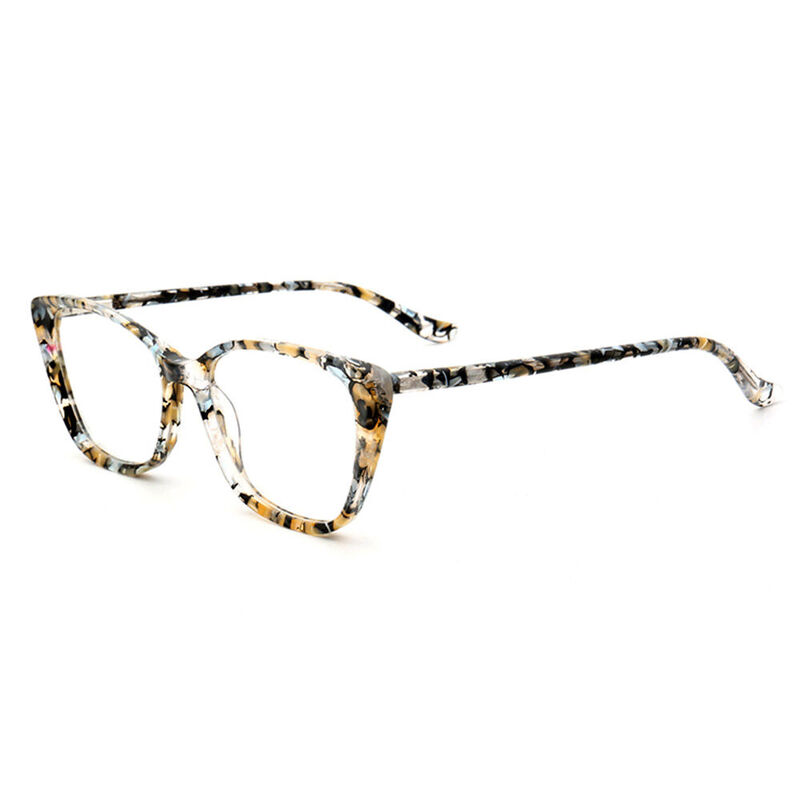 Peggy Cat Eye Orange Brille