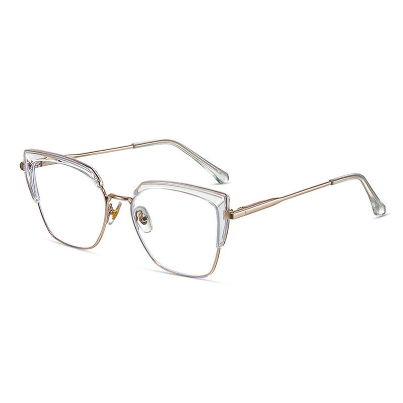 Dupont Cat Eye Clear Glasses