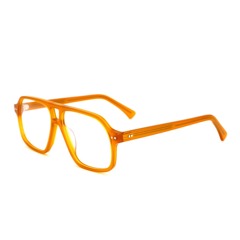 Bessem Pilote Orange Brille