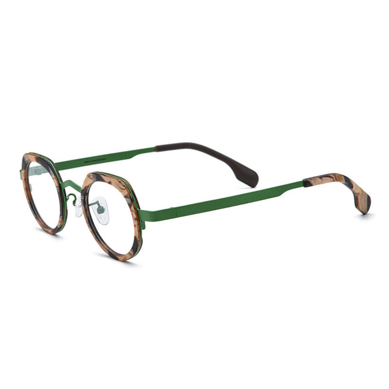 Congreve Runde Braune Brille