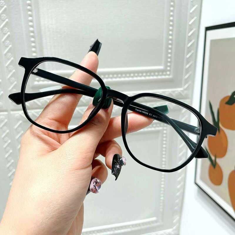 Armstrong Square Black Glasses