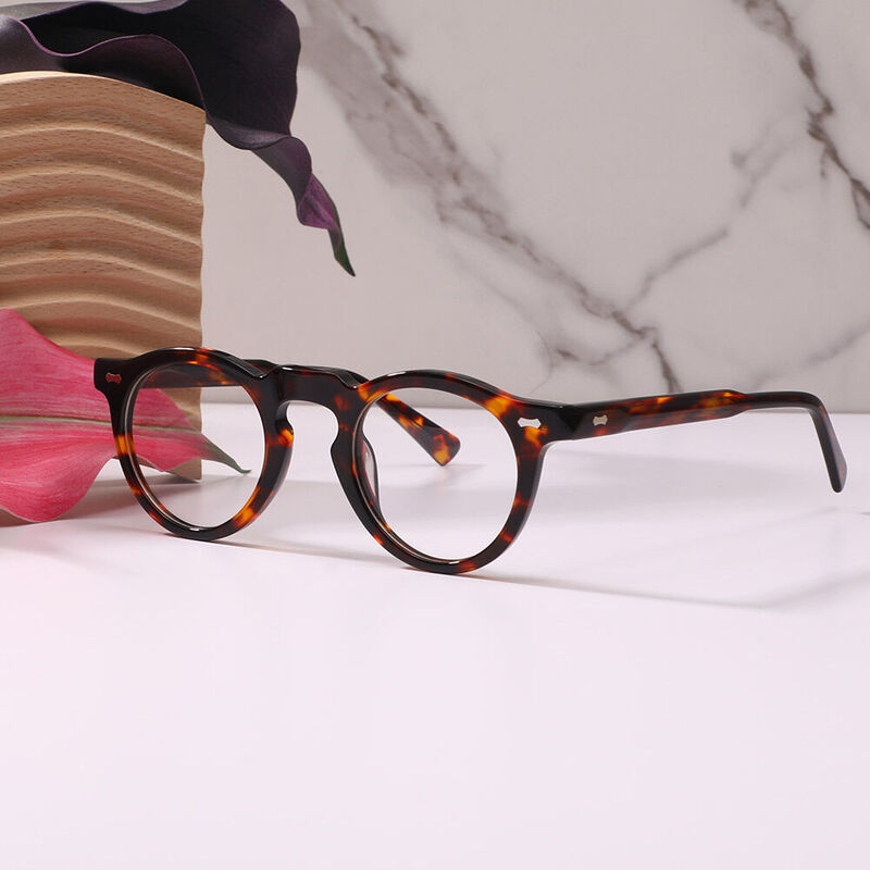 Haydin Round Tortoise Glasses