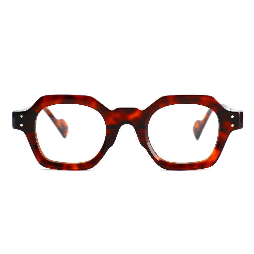 Lunettes de Vue Bloomfield Géométrique Rouge