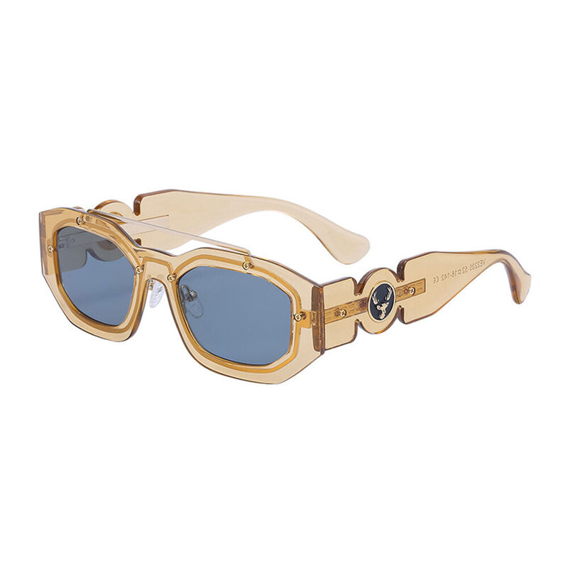 Cumulo Aviator Champagne Sunglasses