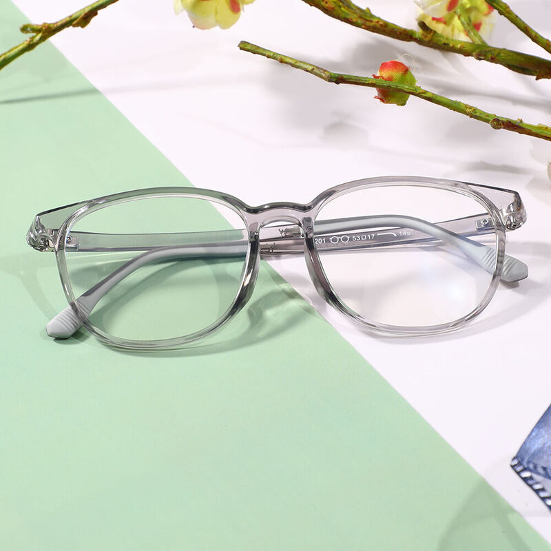 Sande Square Grey Glasses