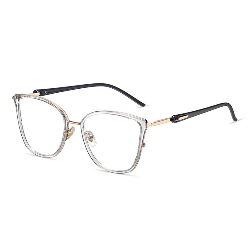 Lunettes de Vue Adelaid Cat Eye Bleu