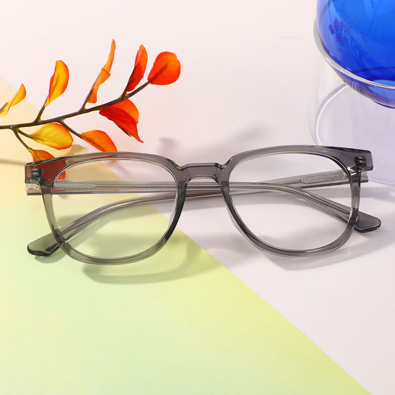 Lunettes de Vue Bertha Carré Gris