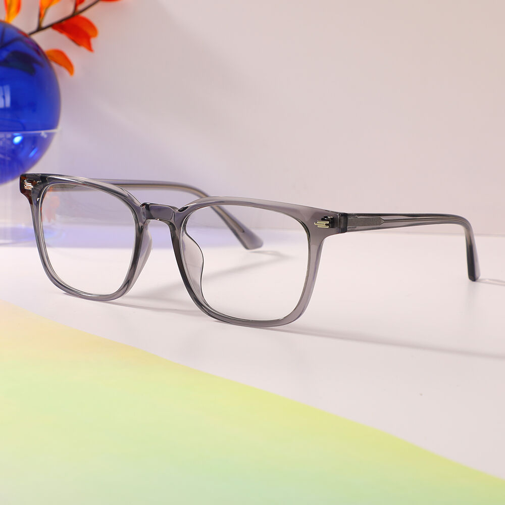 Dunbar Round Gray Glasses