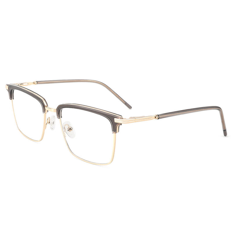 Riverside Browline Grey Glasses