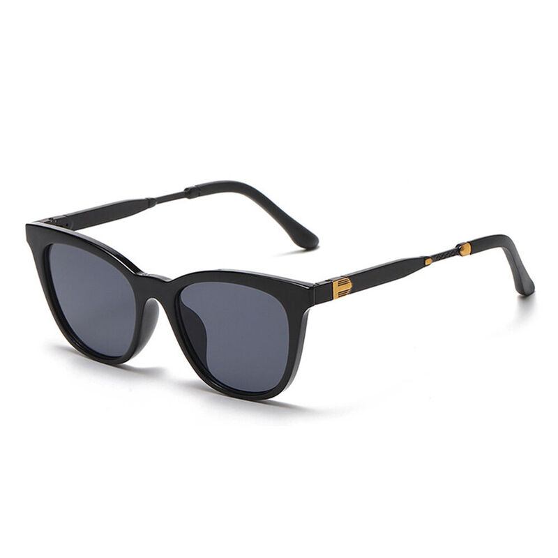 Lemonade Cat Eye Black Sunglasses