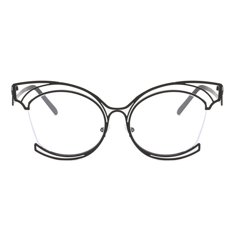 Lennen Cat Eye Black Glasses