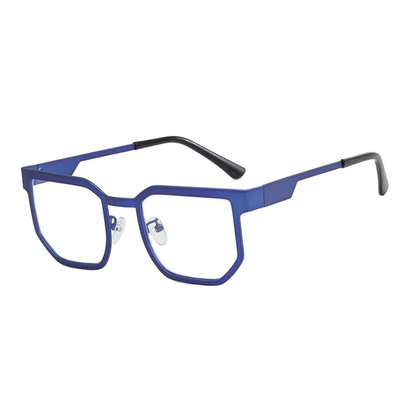 Bello Geometric Blue Glasses