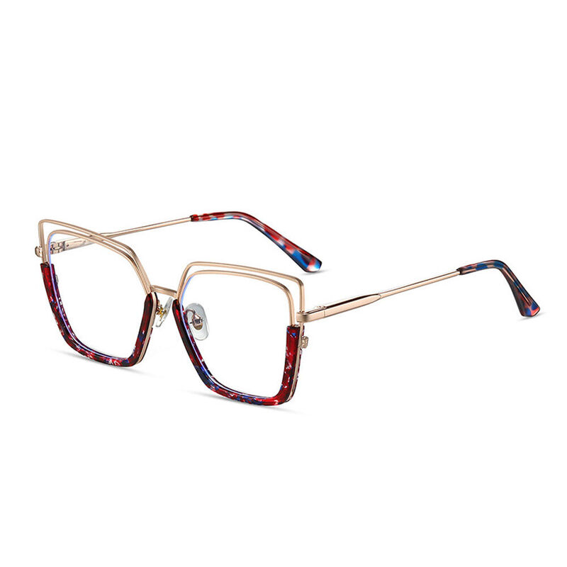 Carter Cat Eye Red Glasses