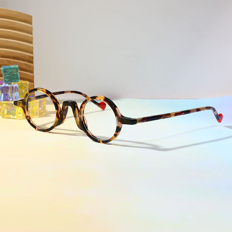 Warren Round Tortoise Glasses