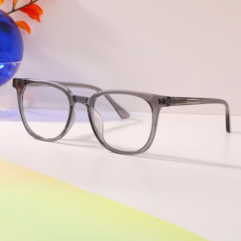 Lunettes de Vue Bertha Carré Gris