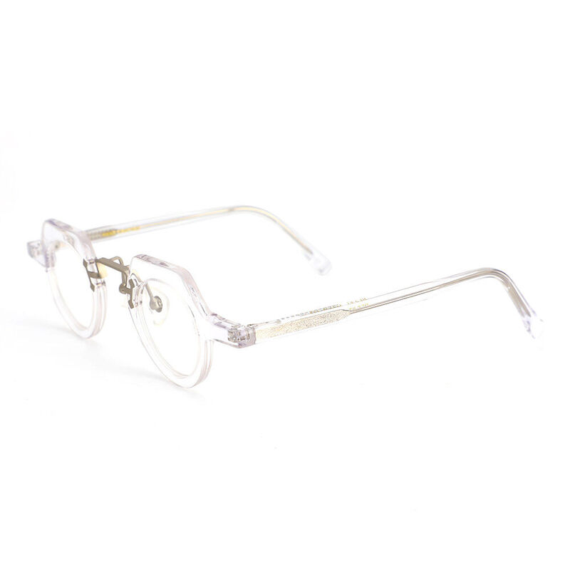 Rhodes Round Clear Glasses