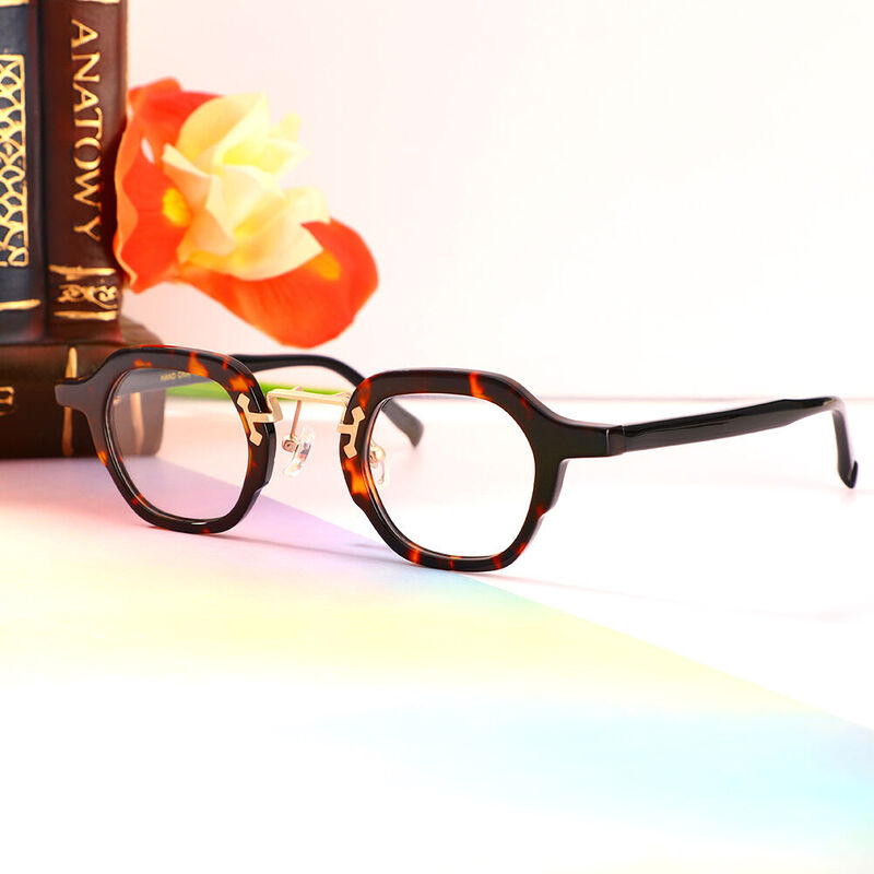 Ivan Square Tortoise Glasses