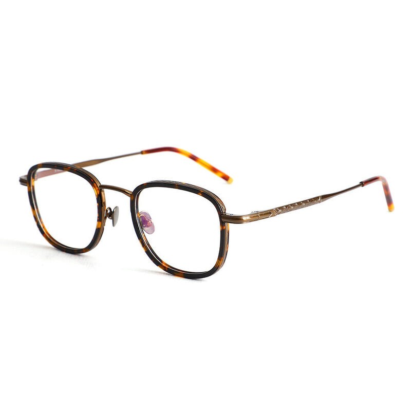 Maxwell Square Tortoise Glasses