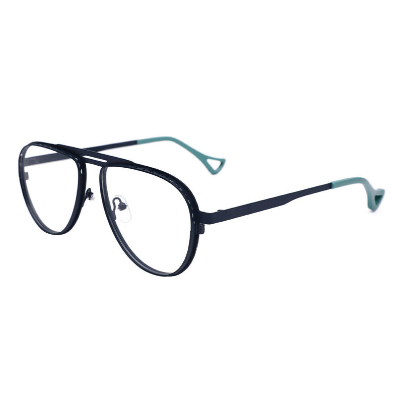 Ali Aviator Blue Glasses