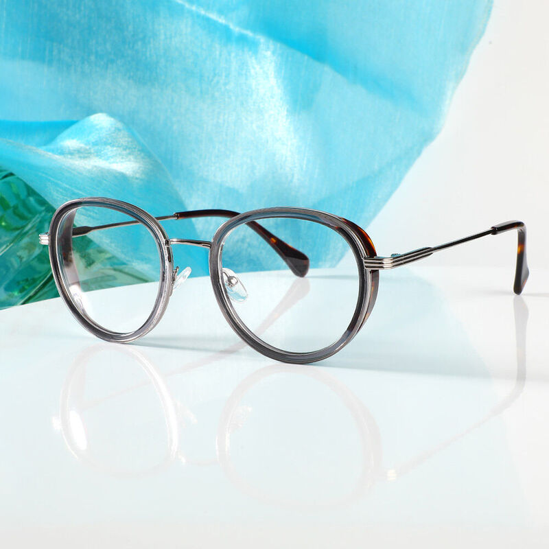 Occhiali da Vista Glenn Rotondo Grigio