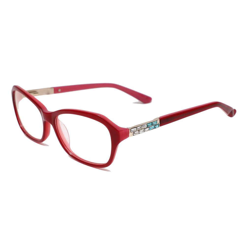 Lunettes de Vue Congre Rectangle Rouge