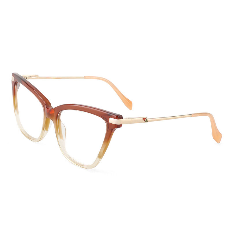 Ada Butterfly Brown Glasses