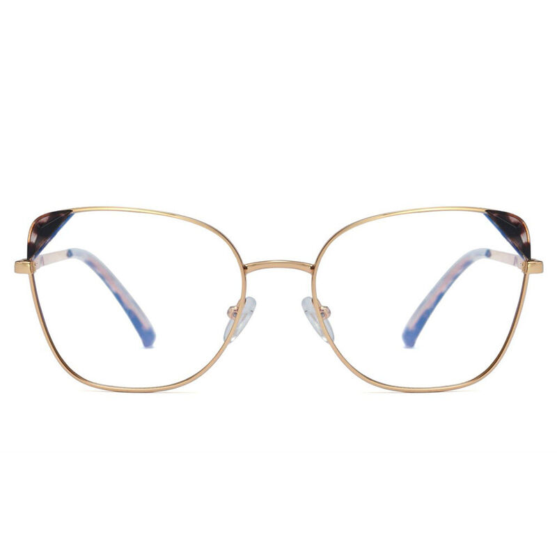 Ithran Cat Eye Leopard Glasses