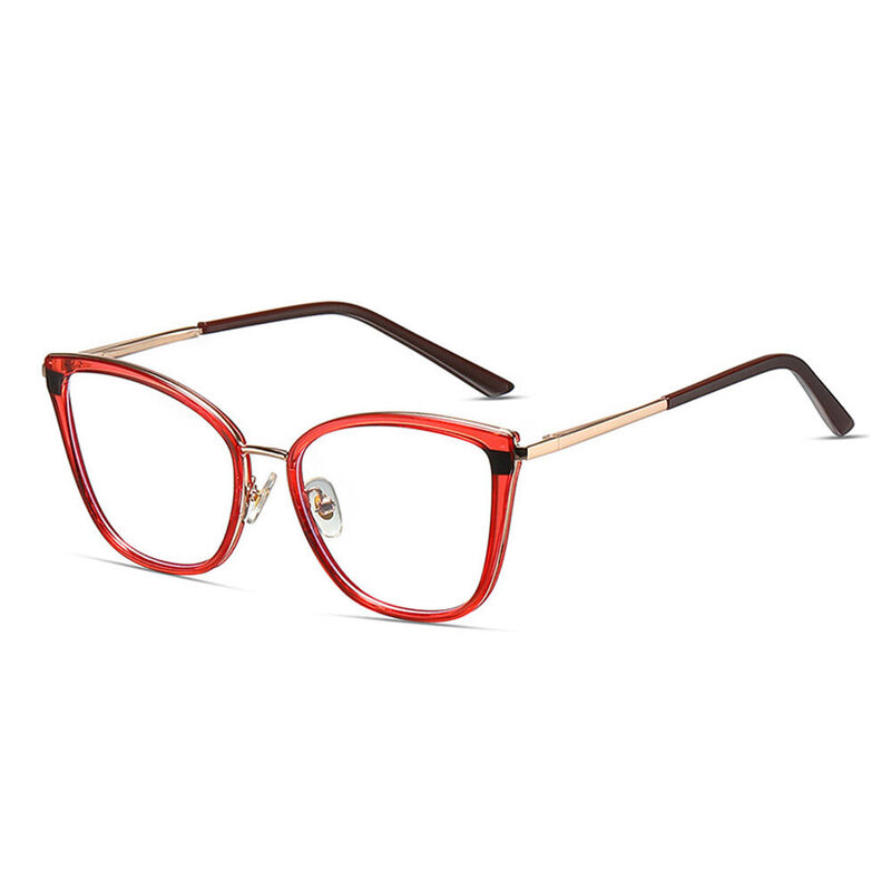 Occhiali da Vista  Bowen Cat Eye Rosso